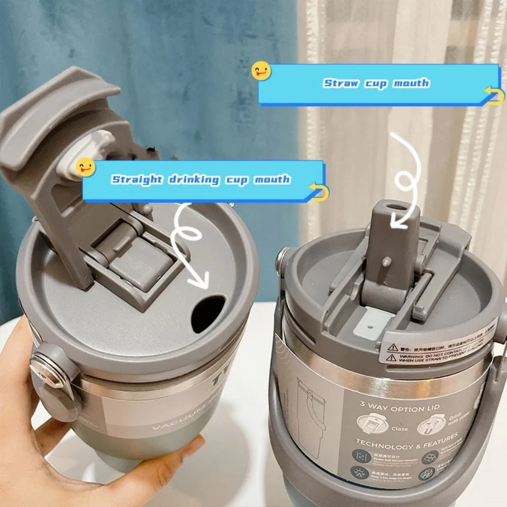 Tyeso garrafa térmica de aço inoxidável, copo de café frio e quente.